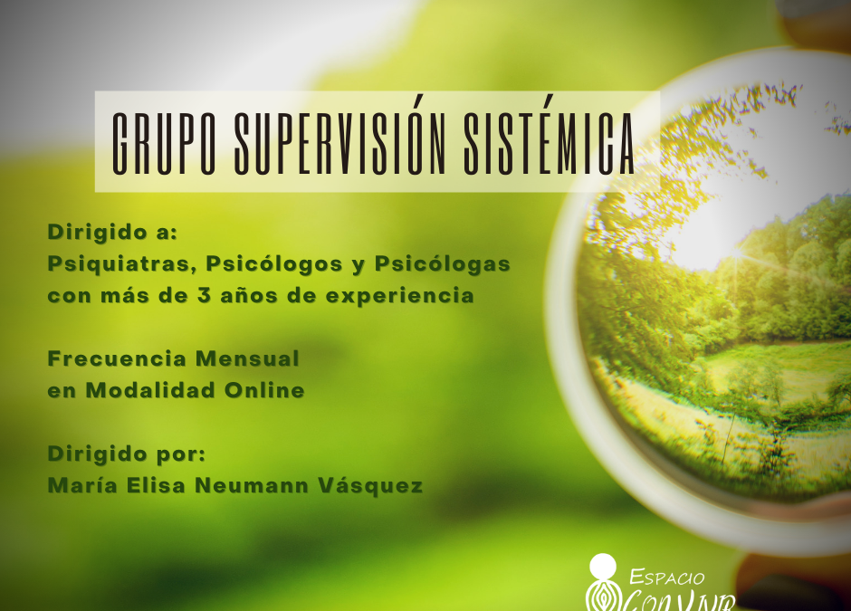 Grupo Supervisión Sistémica Online 2021